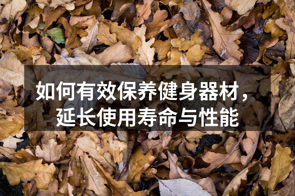 定期清洁器材，保持卫生